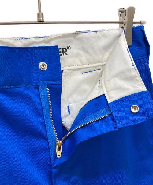 Dickies（ディッキーズ）Dickies (ディッキーズ) UNDER R (アンダーアール) ワイドストレートチノパンツ ブルー サイズ:SIZE 76cm (W30)の古着・服飾アイテム