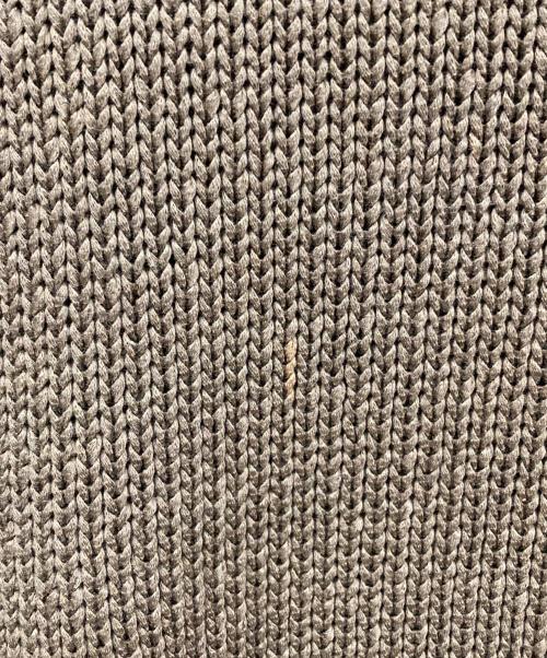 STONE ISLAND（ストーンアイランド）STONE ISLAND (ストーンアイランド) 90’ｓコットンクルーネックニット オリーブ サイズ:Ⅼの古着・服飾アイテム