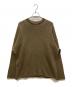 STONE ISLAND（ストーンアイランド）の古着「90’ｓコットンクルーネックニット」｜オリーブ