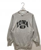 Champion REVERSE WEAVEチャンピオン リバース ウィーブ）の古着「90’ｓクルーネックスウェット」｜グレー