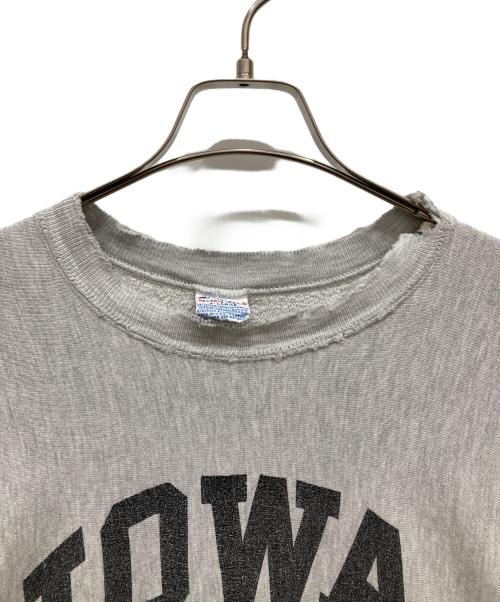 Champion REVERSE WEAVE（チャンピオン リバース ウィーブ）Champion REVERSE WEAVE (チャンピオン リバース ウィーブ) 90’ｓクルーネックスウェット グレー サイズ:XLの古着・服飾アイテム