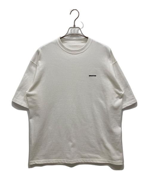 BRIEFING（ブリーフィング）BRIEFING (ブリーフィング) ロゴTシャツ ホワイト サイズ:Ⅼの古着・服飾アイテム