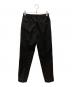 JENNE (ジェンヌ) ボンディングリラックスパンツ ブラック サイズ:S 未使用品：5000円