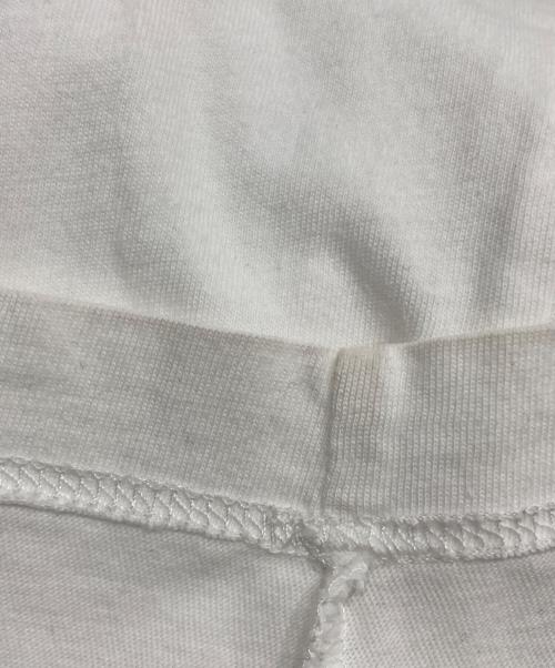 MM6 Maison Margiela（エムエムシックスメゾンマルジェラ）MM6 Maison Margiela (エムエムシックスメゾンマルジェラ) ロゴ オーバーサイズ ロングスリーブ T シャツ ホワイト サイズ:Ⅼの古着・服飾アイテム