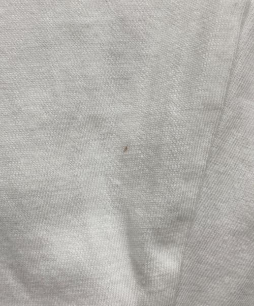 MM6 Maison Margiela（エムエムシックスメゾンマルジェラ）MM6 Maison Margiela (エムエムシックスメゾンマルジェラ) ロゴ オーバーサイズ ロングスリーブ T シャツ ホワイト サイズ:Ⅼの古着・服飾アイテム