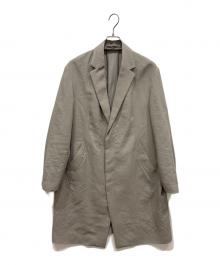 5351 pour les hommes（5351プールオム）の古着「チューブヤーン チェスターコート」｜グレー
