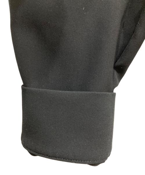 Lui's（ルイス）Lui's (ルイス) サイドスリットビッグシルエットシャツコート ブラック サイズ:freeの古着・服飾アイテム