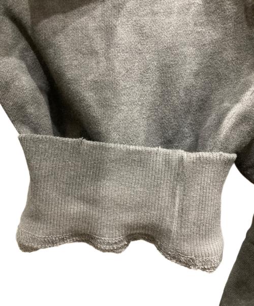 MAISON SPECIAL（メゾンスペシャル）MAISON SPECIAL (メゾンスペシャル) Heavy-Weight Sweat Embroidery Damage Over-Dye Crew Neck Pullover グレー サイズ:SIZE 2の古着・服飾アイテム