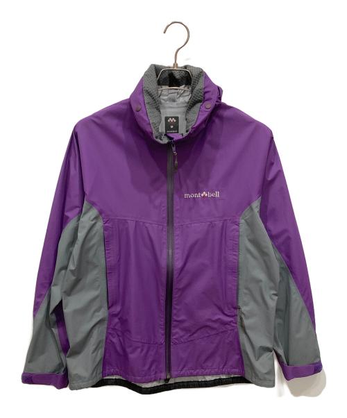 mont-bell（モンベル）mont-bell (モンベル) レイントレッカー ジャケット パープル サイズ:Mの古着・服飾アイテム