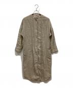 evam eva vieエヴァムエヴァ ヴィー）の古着「linen robe」｜ベージュ