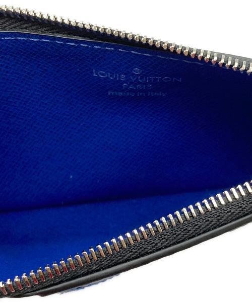 LOUIS VUITTON（ルイ ヴィトン）LOUIS VUITTON (ルイ ヴィトン) コインカード・ホルダー　タイガラマ ブルーの古着・服飾アイテム