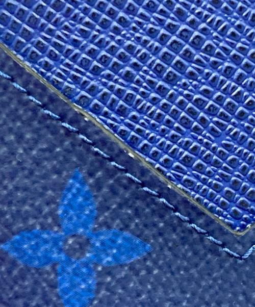 LOUIS VUITTON（ルイ ヴィトン）LOUIS VUITTON (ルイ ヴィトン) コインカード・ホルダー　タイガラマ ブルーの古着・服飾アイテム