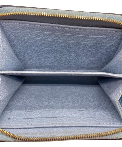 LOUIS VUITTON（ルイ ヴィトン）LOUIS VUITTON (ルイ ヴィトン) コインケース　モノグラム・アンプラント　ジッピーコインパース ブルーの古着・服飾アイテム