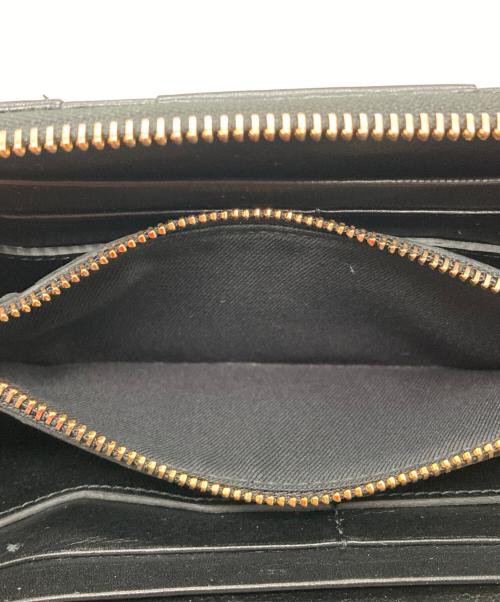 BVLGARI（ブルガリ）BVLGARI (ブルガリ) B-ZERO1 ラウンドファスナーウォレット ブラックの古着・服飾アイテム