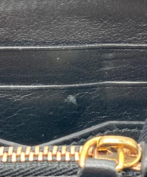 BVLGARI（ブルガリ）BVLGARI (ブルガリ) B-ZERO1 ラウンドファスナーウォレット ブラックの古着・服飾アイテム