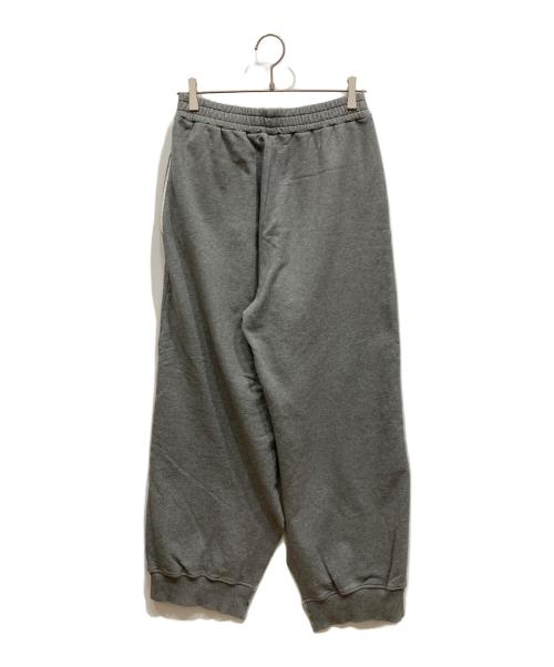MM6 Maison Margiela（エムエムシックスメゾンマルジェラ）MM6 Maison Margiela (エムエムシックスメゾンマルジェラ) Text Graphic Split Lounge Pants グレー サイズ:Mの古着・服飾アイテム