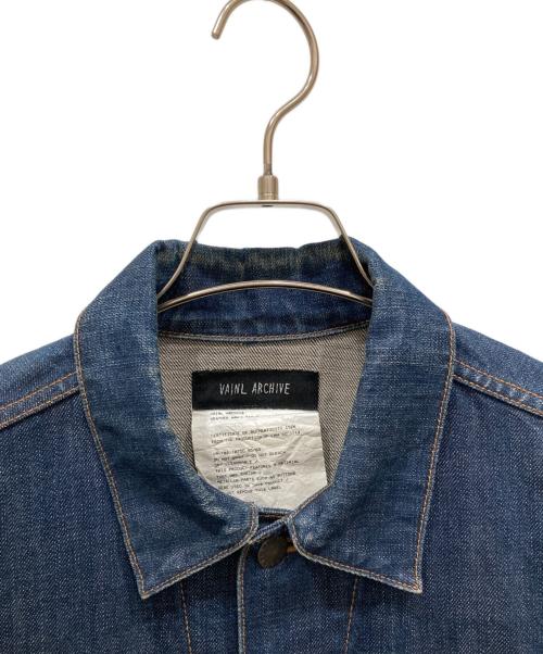 vainl archive（ヴァイナルアーカイブ）VAINL ARCHIVE (ヴァイナルアーカイブ) デニムジャケット インディゴ サイズ:Ⅿの古着・服飾アイテム