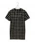 marimekko (マリメッコ) 半袖チェックワンピース ブラック サイズ:34 未使用品：6000円