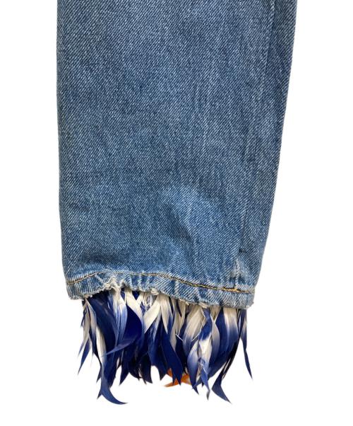 MSGM（エムエスジーエム）MSGM (エムエスジーエム) デニムパンツ インディゴ サイズ:38の古着・服飾アイテム