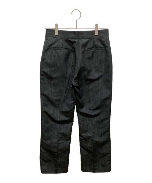 MSGM（エムエスジーエム）MSGM (エムエスジーエム) フリルパンツ ブラック サイズ:38の古着・服飾アイテム