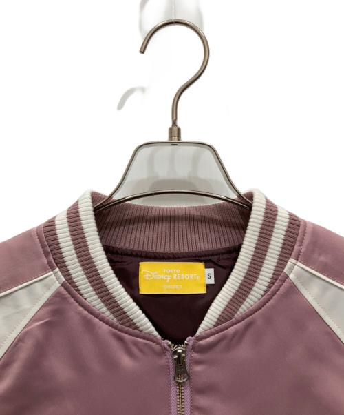 Disney RESORT（ディズニーリゾート）Disney RESORT (ディズニーリゾート) スカジャン ピンク サイズ:Sの古着・服飾アイテム