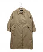 FRED PERRYフレッドペリー）の古着「オーバーステンカラーコート」｜ベージュ
