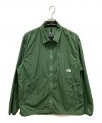 THE NORTH FACEザ ノース フェイス）の古着「Free Run Sun Shield COACH Jacket」｜グリーン