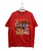 CVTVLISTカタリスト）の古着「プリントTシャツ」｜レッド