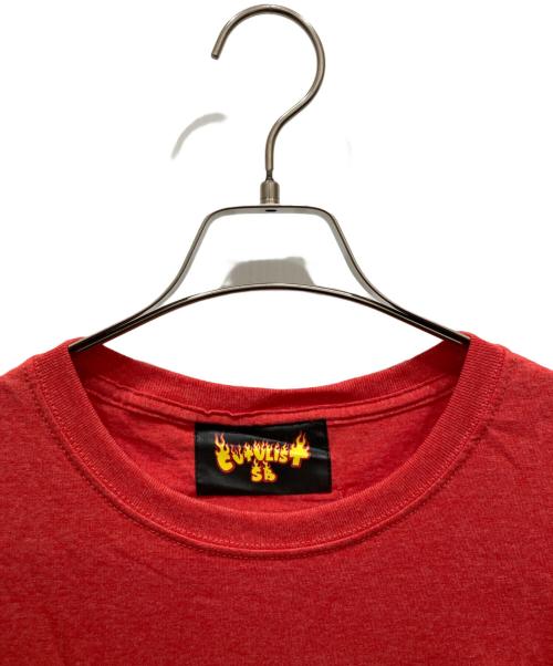 CVTVLIST（カタリスト）CVTVLIST (カタリスト) プリントTシャツ レッド サイズ:2の古着・服飾アイテム