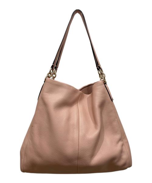 COACH（コーチ）COACH (コーチ) トートバッグ ピンクの古着・服飾アイテム