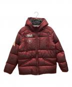 AVIREXアヴィレックス）の古着「スリーブジップ ダウン ジャケット」｜ボルドー