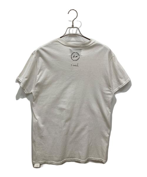 NOMA t.d.（ノーマティーディー）NOMA t.d. (ノーマティーディー) FRAGMENT DESIGN (フラグメントデザイン) プリントTシャツ ホワイト サイズ:Mの古着・服飾アイテム