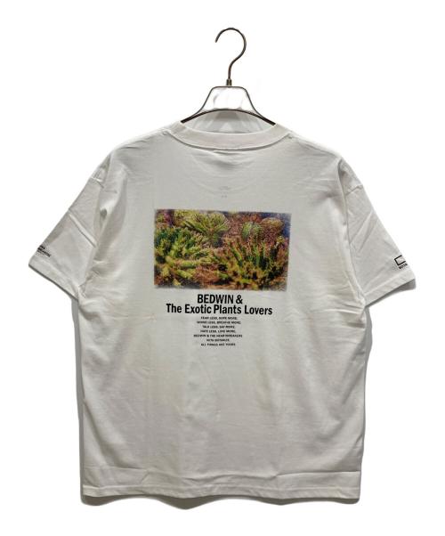 BEDWIN &THE HEARTBREAKERS（ベドウィンアンドザ ハートブレイカーズ）BEDWIN &THE HEARTBREAKERS (ベドウィンアンドザ ハートブレイカーズ) プリントTシャツ ホワイト サイズ:2の古着・服飾アイテム