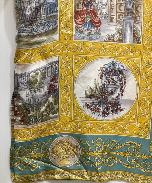 Burberry's（バーバリー）Burberry's (バーバリーズ) シルクシャツ イエロー サイズ:9の古着・服飾アイテム