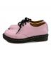 Dr.Martens (ドクターマーチン) 3ホールパテントレザーシューズ ピンク サイズ:24：5000円
