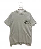 FRUIT OF THE LOOMフルーツオブザルーム）の古着「90'sプリントTシャツ」｜グレー