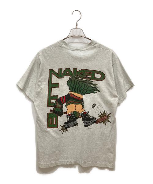 FRUIT OF THE LOOM（フルーツオブザルーム）FRUIT OF THE LOOM (フルーツオブザルーム) 90'sプリントTシャツ グレー サイズ:Ⅼの古着・服飾アイテム