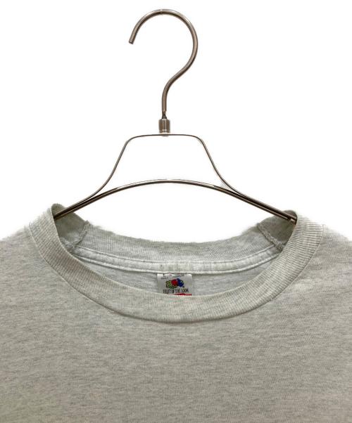 FRUIT OF THE LOOM（フルーツオブザルーム）FRUIT OF THE LOOM (フルーツオブザルーム) 90'sプリントTシャツ グレー サイズ:Ⅼの古着・服飾アイテム