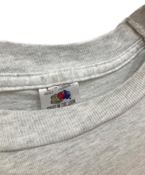 FRUIT OF THE LOOM（フルーツオブザルーム）FRUIT OF THE LOOM (フルーツオブザルーム) 90'sプリントTシャツ グレー サイズ:Ⅼの古着・服飾アイテム