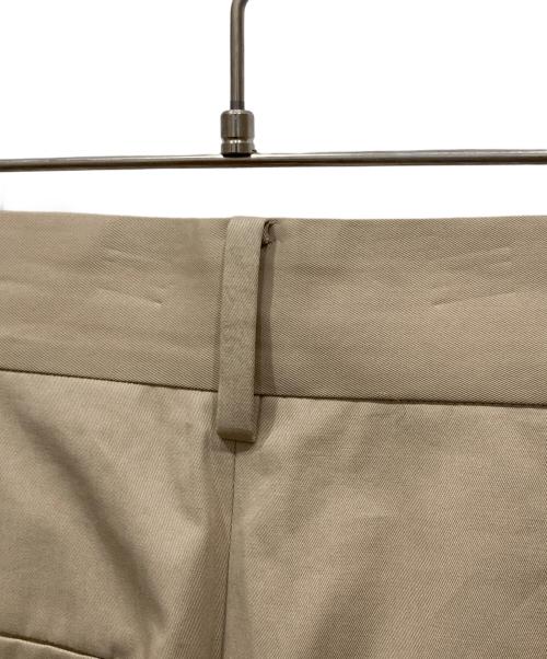 DEUXIEME CLASSE（ドゥーズィエム クラス）Deuxieme Classe (ドゥーズィエム クラス) Cotton ワイドパンツ ベージュ サイズ:34の古着・服飾アイテム