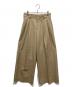 Deuxieme Classe（ドゥーズィエム クラス）の古着「Cotton ワイドパンツ」｜ベージュ
