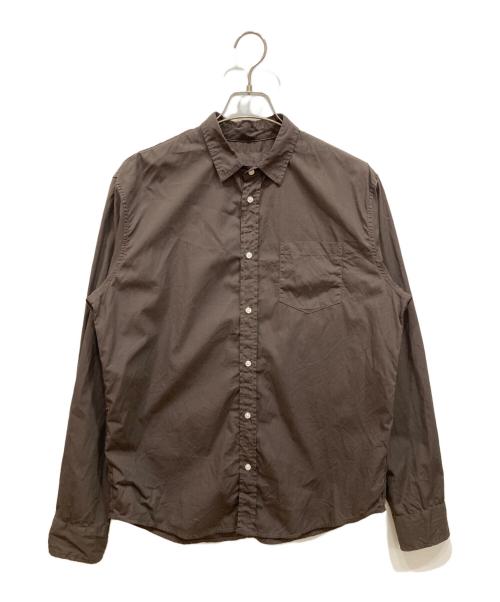 Franklin & Marshall（フランクリン＆マーシャル）Franklin & Marshall (フランクリン＆マーシャル) Ron Herman (ロンハーマン) 別注LUKE コットンシャツ ブラウン サイズ:Ⅿの古着・服飾アイテム