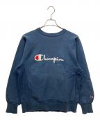 Champion REVERSE WEAVEチャンピオン リバース ウィーブ）の古着「90’ｓクルーネックスウェット」｜ネイビー
