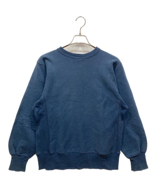 Champion REVERSE WEAVE（チャンピオン リバース ウィーブ）Champion REVERSE WEAVE (チャンピオン リバース ウィーブ) 90’ｓクルーネックスウェット ネイビー サイズ:SIZE Mの古着・服飾アイテム
