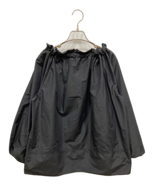 CELFORD（セルフォード）CELFORD (セルフォード) ショルダーリボンギャザーブラウス ブラック サイズ:SIZE Freeの古着・服飾アイテム