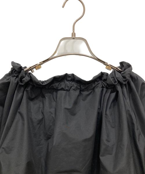 CELFORD（セルフォード）CELFORD (セルフォード) ショルダーリボンギャザーブラウス ブラック サイズ:SIZE Freeの古着・服飾アイテム