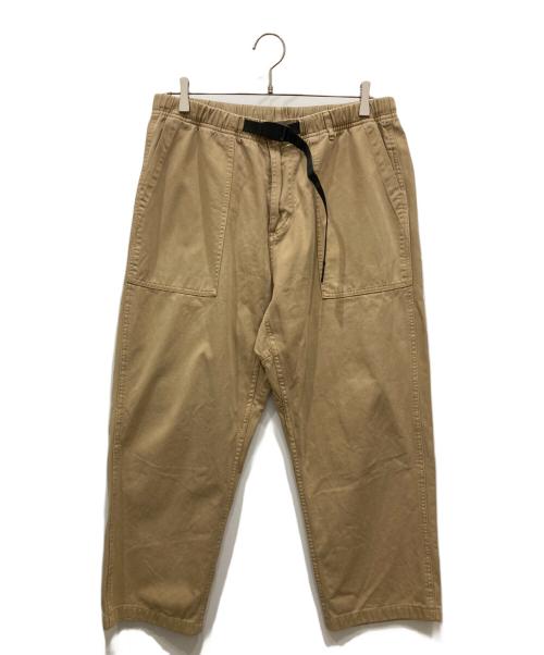 GRAMICCI（グラミチ）GRAMICCI (グラミチ) LOOSE TAPERED RIDGE PANT ベージュ サイズ:Ⅼの古着・服飾アイテム