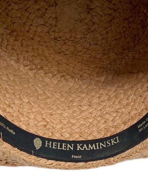 HELEN KAMINSKI（ヘレンカミンスキー）HELEN KAMINSKI (ヘレンカミンスキー) ハット ベージュの古着・服飾アイテム