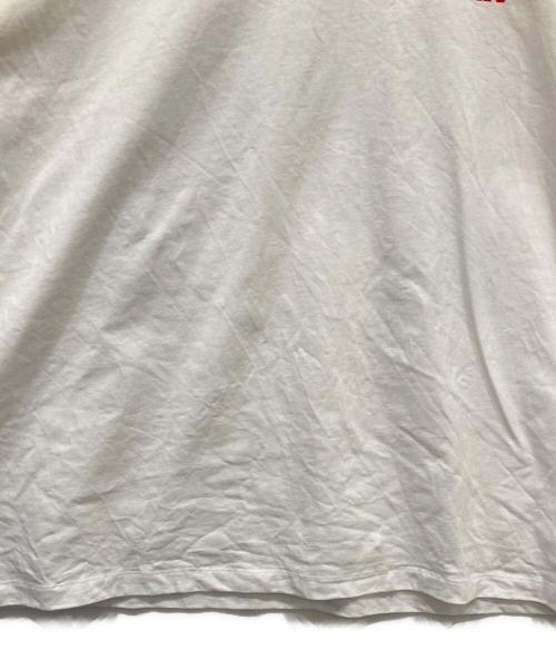 Champion（チャンピオン）Champion (チャンピオン) BEAMS by MIN-NANO (ビームス バイ ミンナノ) PRINT TEE ホワイト サイズ:Ⅼの古着・服飾アイテム