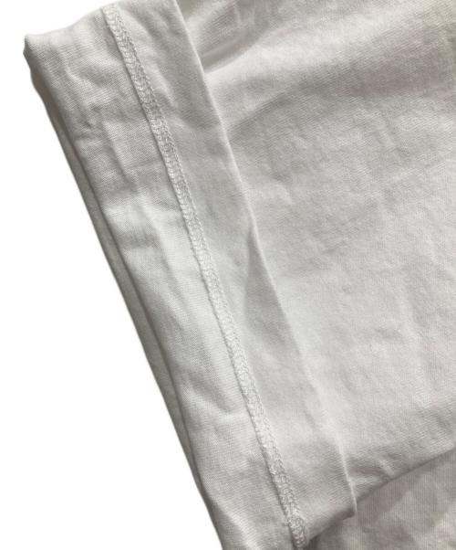 Champion（チャンピオン）Champion (チャンピオン) BEAMS by MIN-NANO (ビームス バイ ミンナノ) PRINT TEE ホワイト サイズ:Ⅼの古着・服飾アイテム